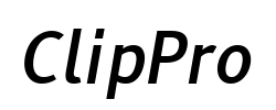 ClipPro - logo